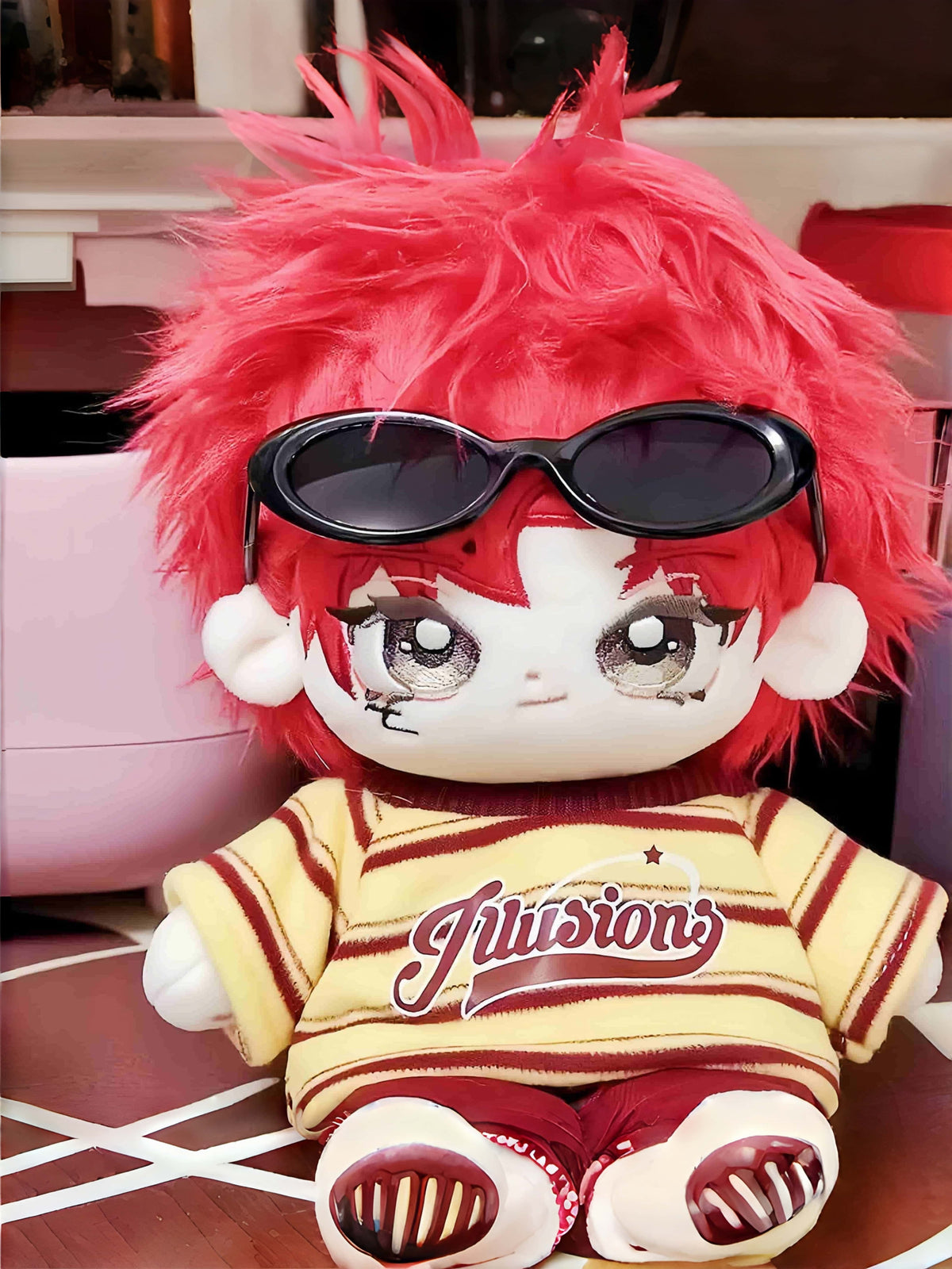 Y2K Retro Mini Shades for 20cm Cotton Dolls