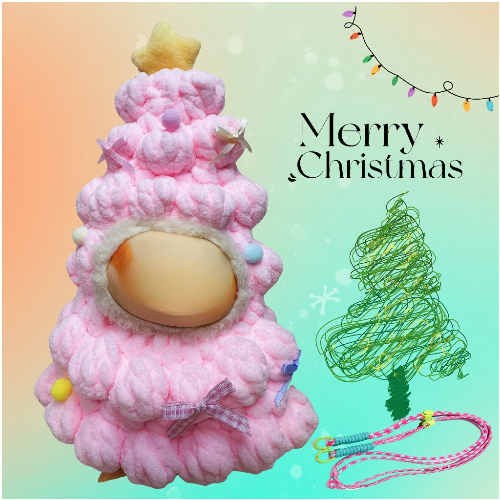 (NO Doll)Doll Outfit Clothes Set for 17cm Dolls, Hand-Knit Fashion Finished Christmas Doll's sweater for Dolls Accessories