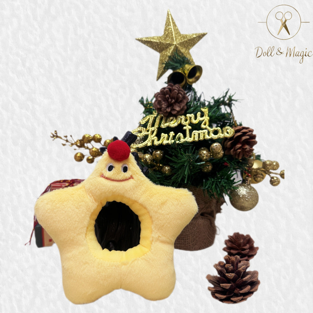 (NO Doll)Doll Outfit Clothes Set for 17cm Dolls, Hand-Knit Fashion Finished Christmas Doll's sweater for Dolls Accessories