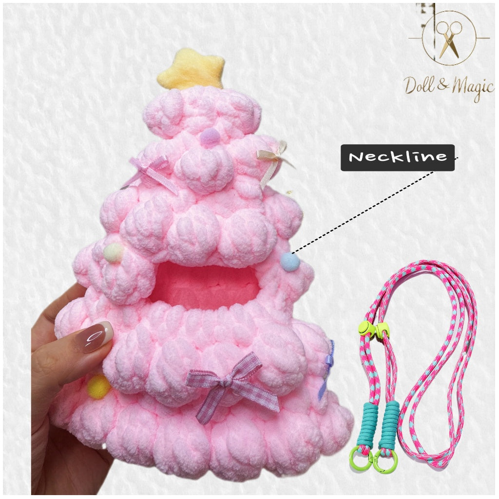 (NO Doll)Doll Outfit Clothes Set for 17cm Dolls, Hand-Knit Fashion Finished Christmas Doll's sweater for Dolls Accessories