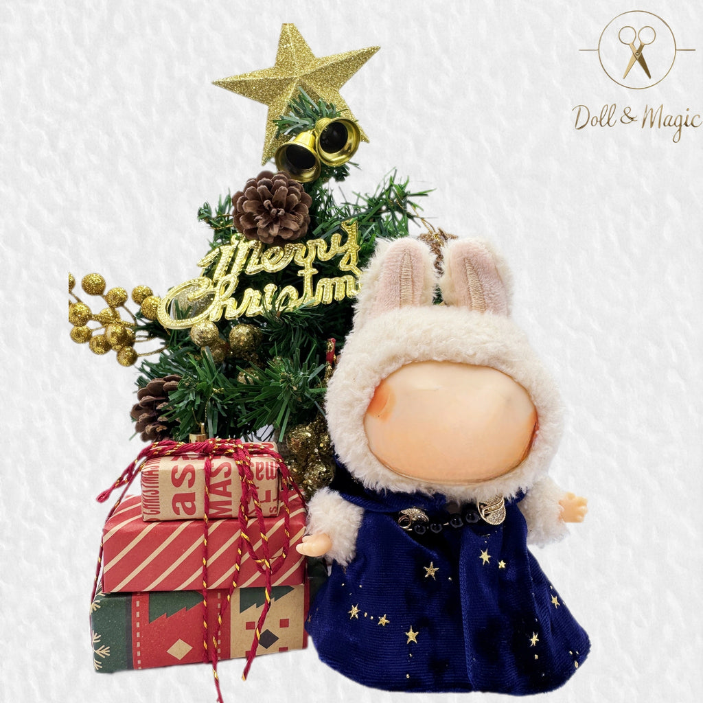 (NO Doll)Doll Outfit Clothes Set for 17cm Dolls, Hand-Knit Fashion Finished Christmas Doll's sweater for Dolls Accessories