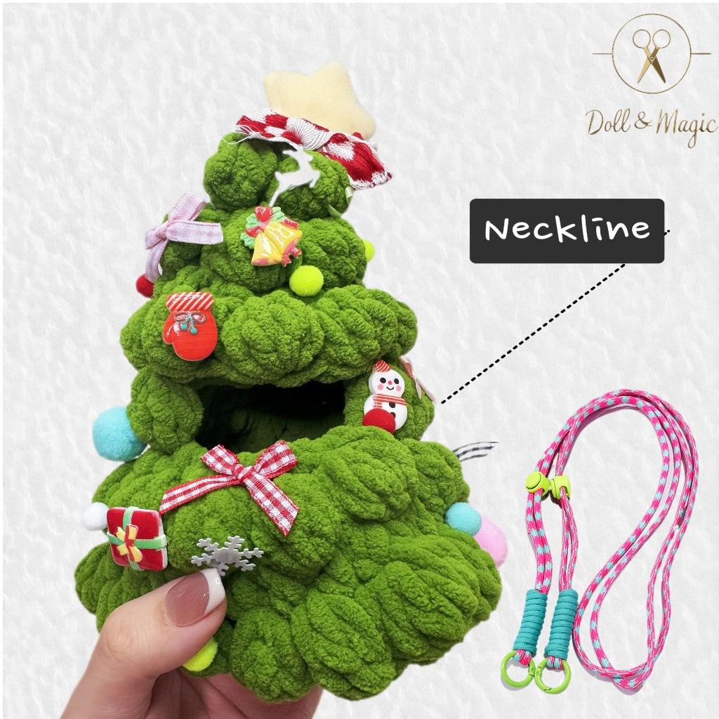 (NO Doll)Doll Outfit Clothes Set for 17cm Dolls, Hand-Knit Fashion Finished Christmas Doll's sweater for Dolls Accessories