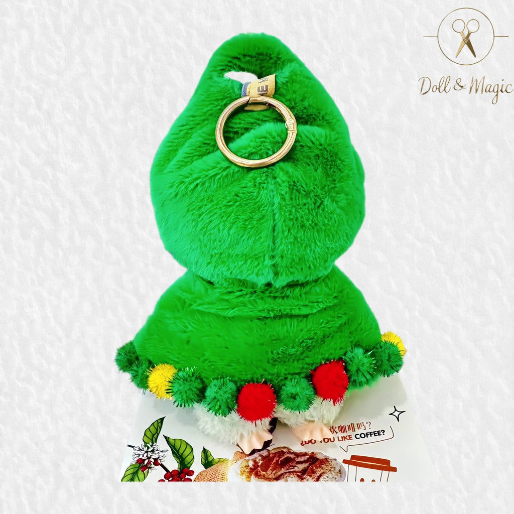 (NO Doll)Doll Outfit Clothes Set for 17cm Dolls, Hand-Knit Fashion Finished Christmas Doll's sweater for Dolls Accessories