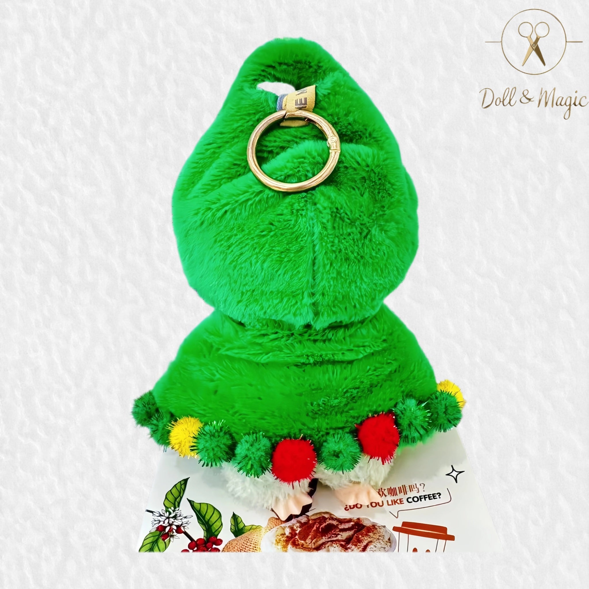 (NO Doll)Doll Outfit Clothes Set for 17cm Dolls, Hand-Knit Fashion Finished Christmas Doll's sweater for Dolls Accessories