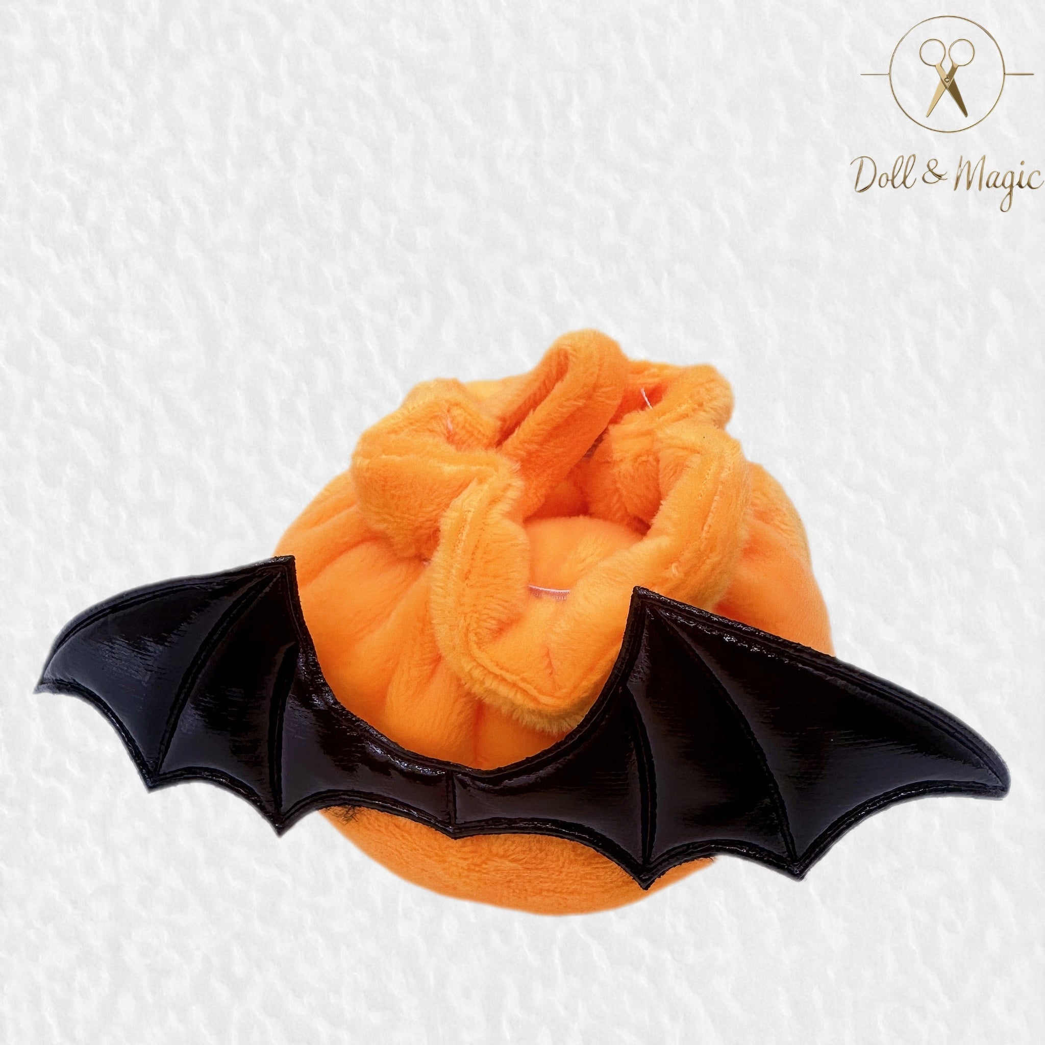 (NO Doll) Doll Outfit Clothes Set for 17cm Dolls, Premium Fashion Halloween Pumpkin Witch Hat for Dolls Accessories