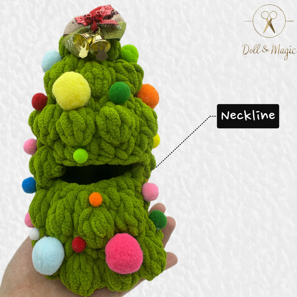 (NO Doll)Doll Outfit Clothes Set for 17cm Dolls, Hand-Knit Fashion Finished Christmas Doll's sweater for Dolls Accessories