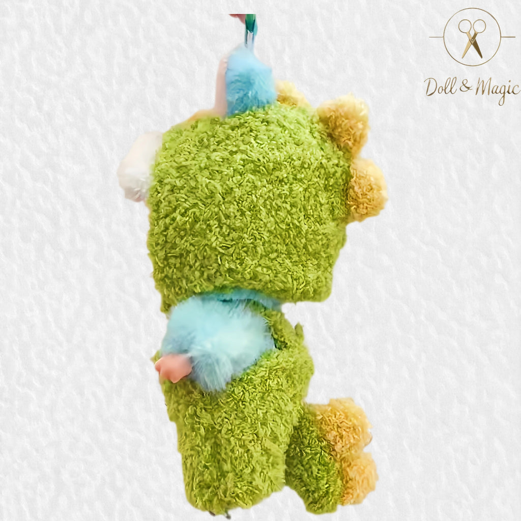 （No Doll)Cute Clothes Set for 17cm Doll – Chic Style Doll Outfit with Hat and Overalls – Kawaii Doll Clothes Accessories for Collectors & Fans