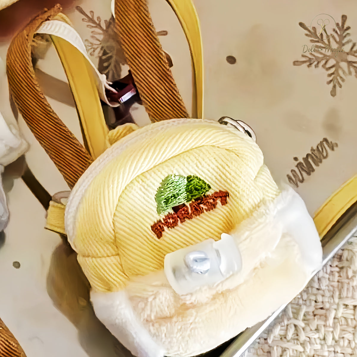 Little Beer Forest 20cm Doll Outfit  6PCS Set – Kawaii Casual Outfit with Accessories, Perfect Gift for Plush Doll Lovers (No Doll)