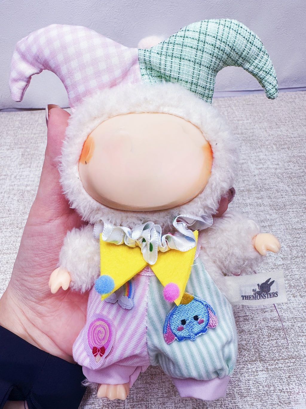 (NO Doll)Doll Outfit Clothes Set for 17cm Dolls, Hand-Knit Fashion Finished Christmas Doll's sweater for Dolls Accessories