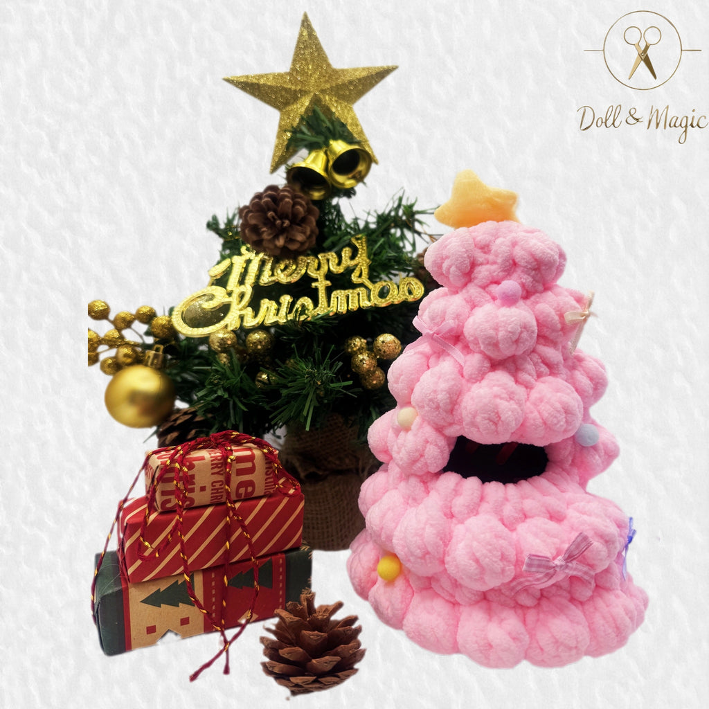 (NO Doll)Doll Outfit Clothes Set for 17cm Dolls, Hand-Knit Fashion Finished Christmas Doll's sweater for Dolls Accessories