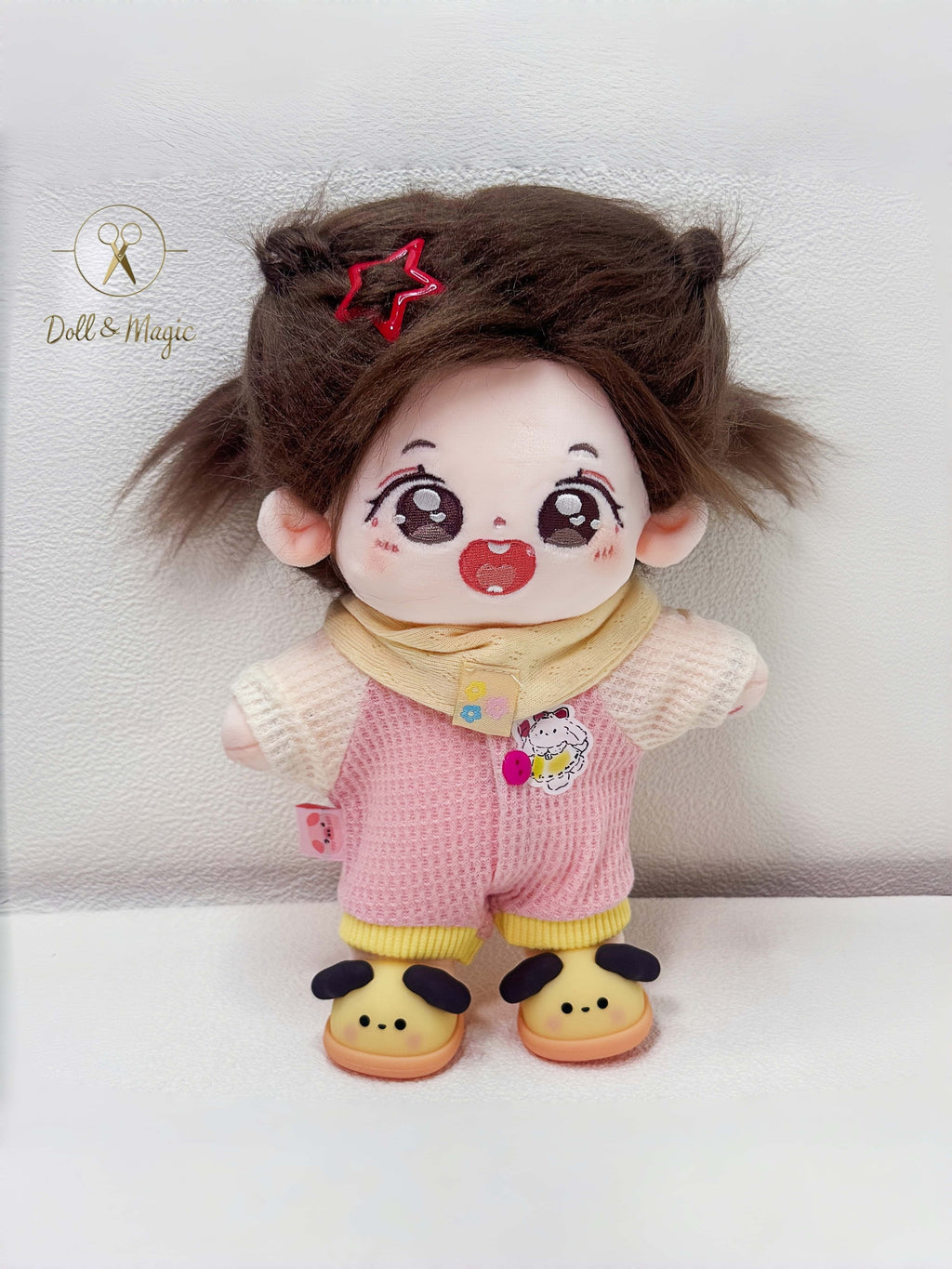 Steady Steps Animal Standable 20cm Cotton Doll Sneakers