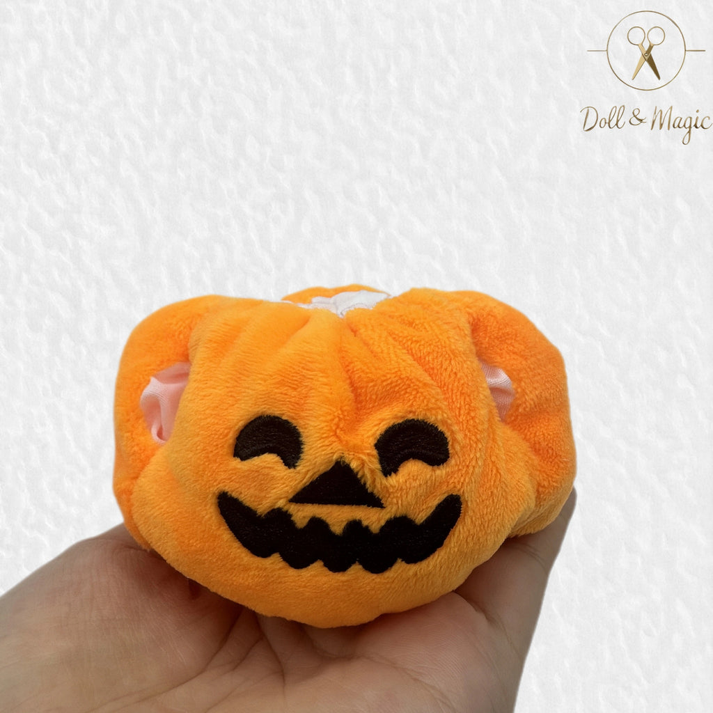 (NO Doll) Doll Outfit Clothes Set for 17cm Dolls, Premium Fashion Halloween Pumpkin Witch Hat for Dolls Accessories